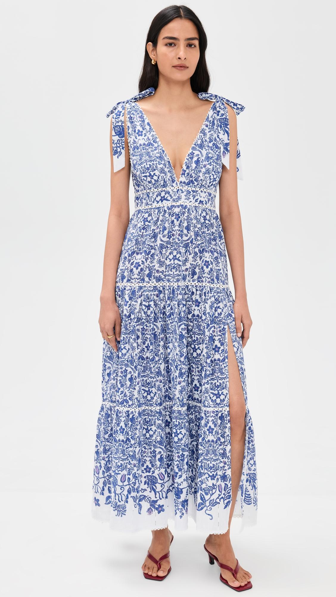 Perla Long Dress by POUPETTE ST BARTH