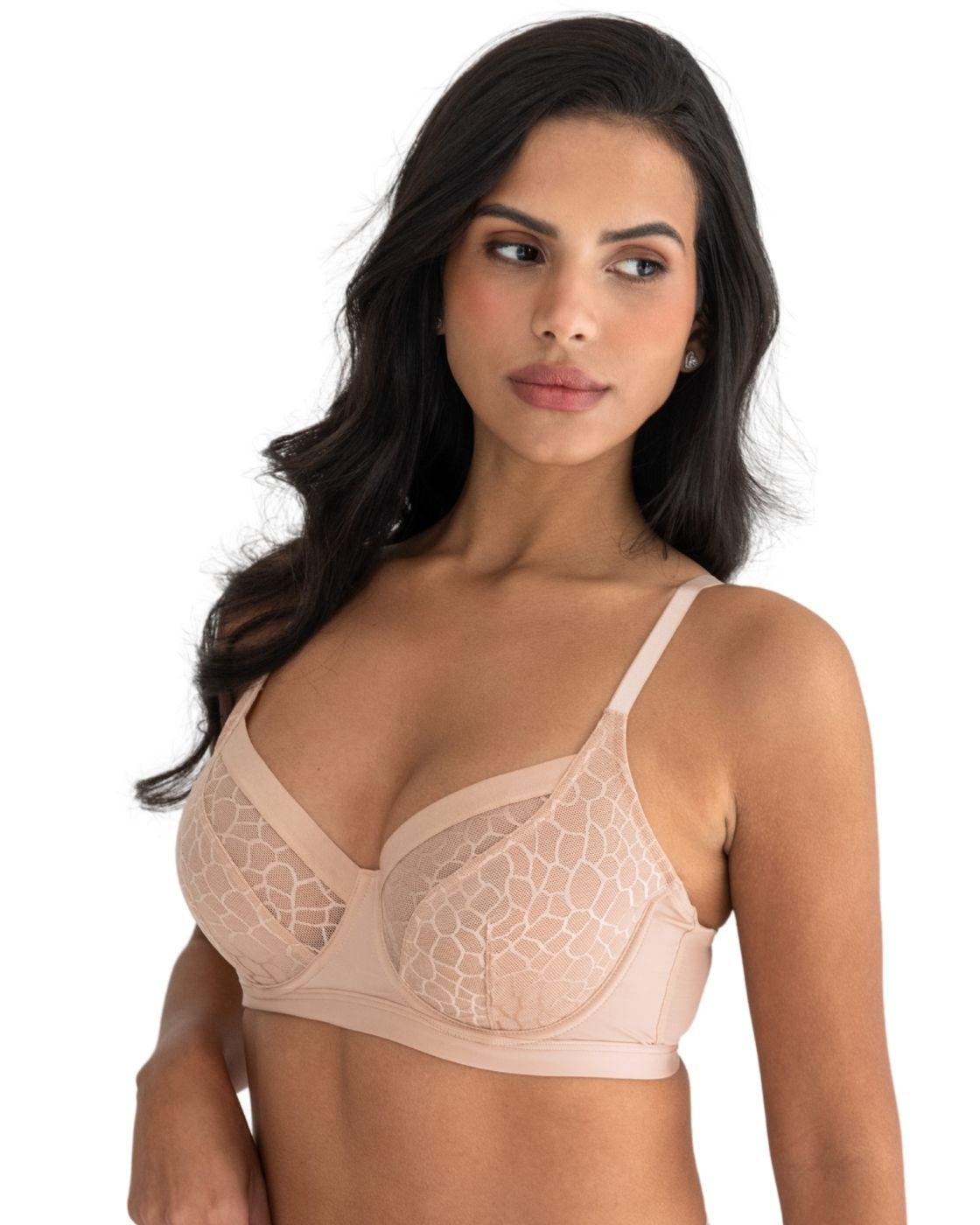 Geo Sculpt Underwired Bra by POUR MOI