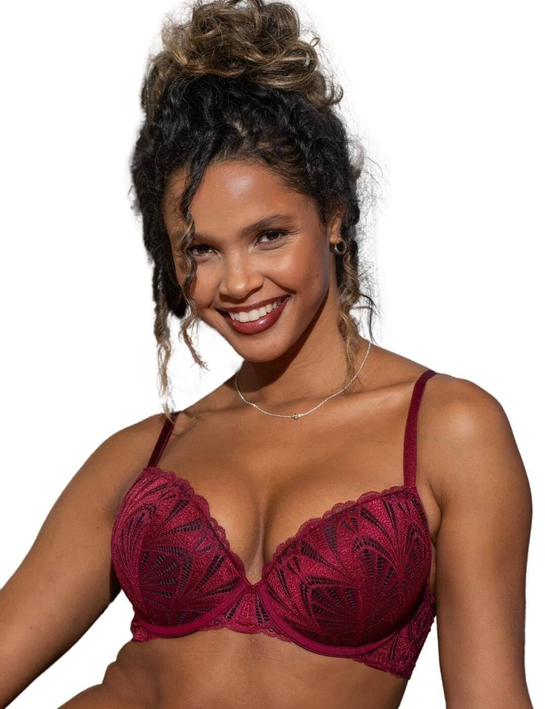 New Romance Padded Push Up Plunge Bra by POUR MOI