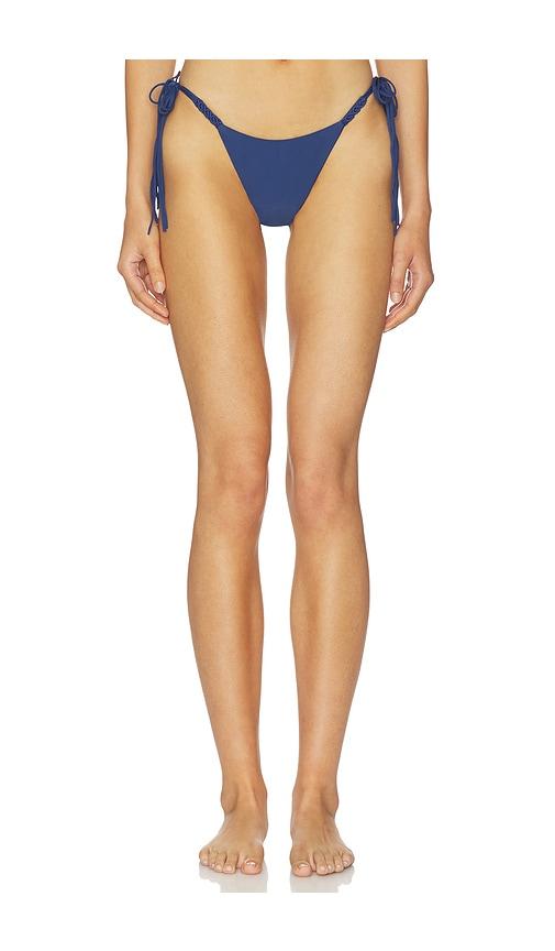 PQ Mila Tie Side Bikini Bottom in Navy by PQ