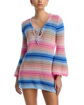 Crocheted Tunic Dress by PQ SWIM