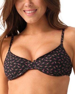 Embroidered Underwire Bikini Top by PQ SWIM