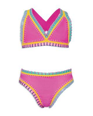 Girls' Rainbow Two Piece Swimsuit - Little Kid by PQ SWIM