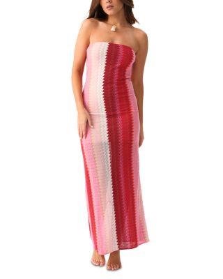 Jane Strapless Dress Swim Cover-Up by PQ SWIM