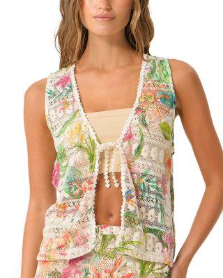 Leni Swim Cover Up Top by PQ SWIM