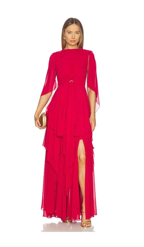 Prabal Gurung Linda Gown in Red by PRABAL GURUNG
