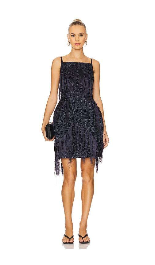 Prabal Gurung Spaghetti Strap Bell Shape Dress in Navy by PRABAL GURUNG