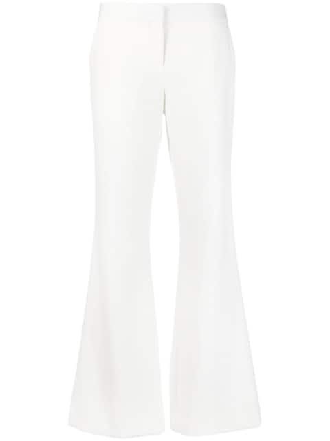 high-waisted flared trousers by PRABAL GURUNG