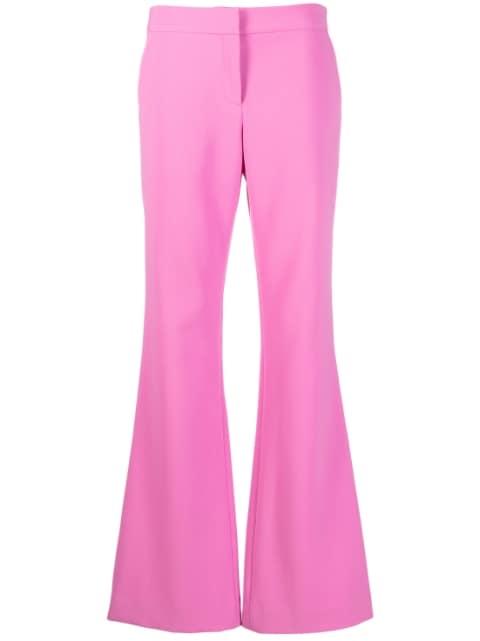 high-waisted flared trousers by PRABAL GURUNG