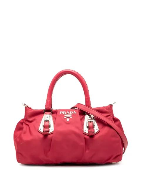 1990-2010 Tessuto Buckle satchel by PRADA 