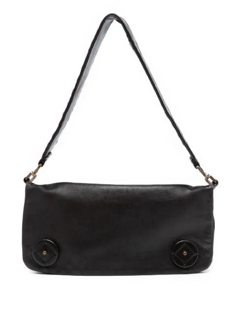 2000-2012 Leather Fold Over shoulder bag by PRADA 2000-2012 Leather Fold Over shoulder bag by PRADA