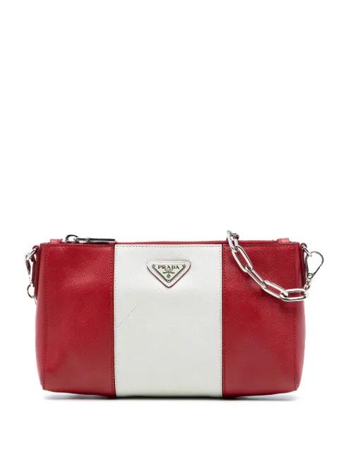 2000-2013 Bicolor Saffiano Lux crossbody bag by PRADA 