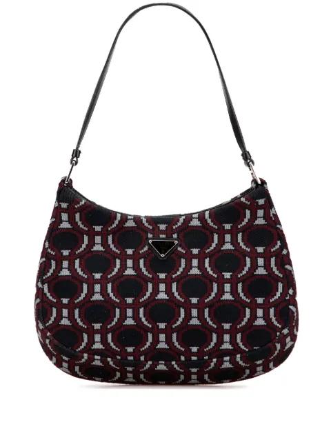 2000-2013 Jacquard Knit Cleo shoulder bag by PRADA 