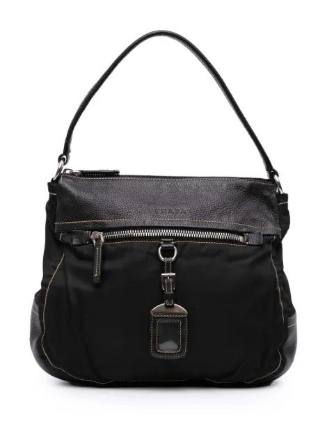 2000-2013 Leather and Tessuto shoulder bag by PRADA 2000-2013 Leather and Tessuto shoulder bag by PRADA