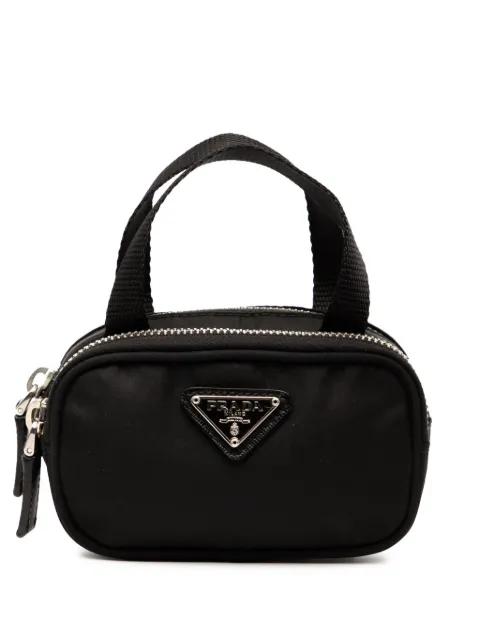 2000-2013 Mini Tessuto Double Zip handbag by PRADA 
