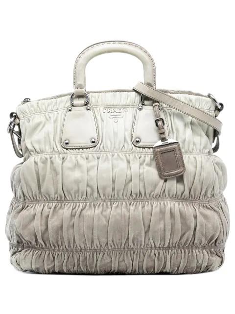 2000-2013 Nappa Gaufre Ombre satchel by PRADA 