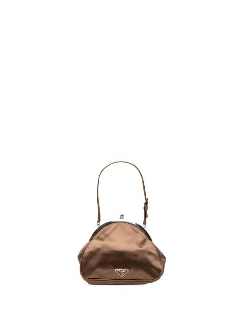 2000-2013 Satin Kiss Lock handbag by PRADA 