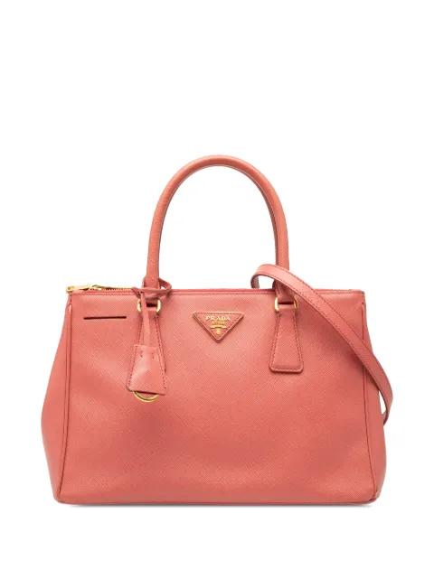 2000-2013 Small Saffiano Lux Galleria Double Zip satchel by PRADA 2000-2013 Small Saffiano Lux Galleria Double Zip satchel by PRADA