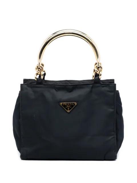 2000-2013 Tessuto Metal Handle Bag handbag by PRADA 