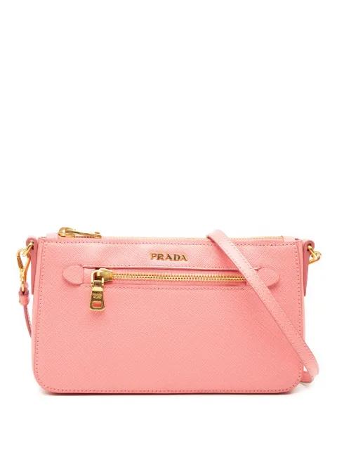2000-2025 Saffiano Lux Front Pocket crossbody bag by PRADA 