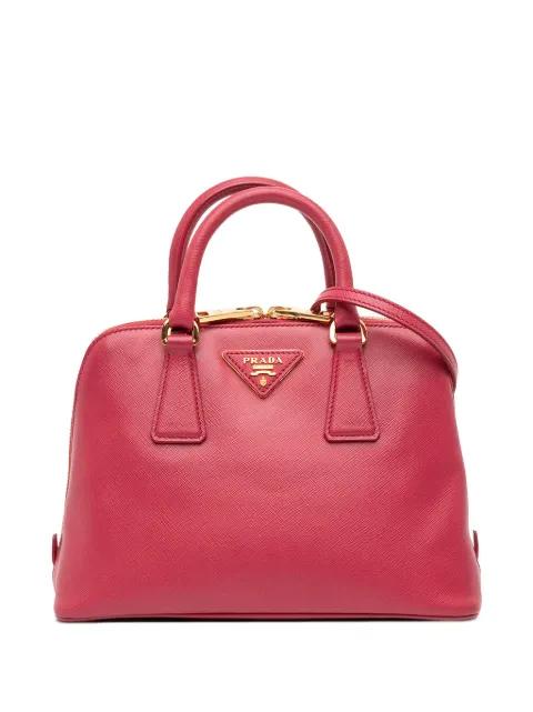 2000-2025 Small Saffiano Lux Promenade satchel by PRADA 