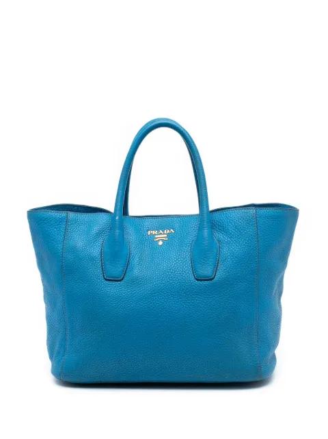 2000-2025 Vitello Daino Open Convertible Tote satchel by PRADA 