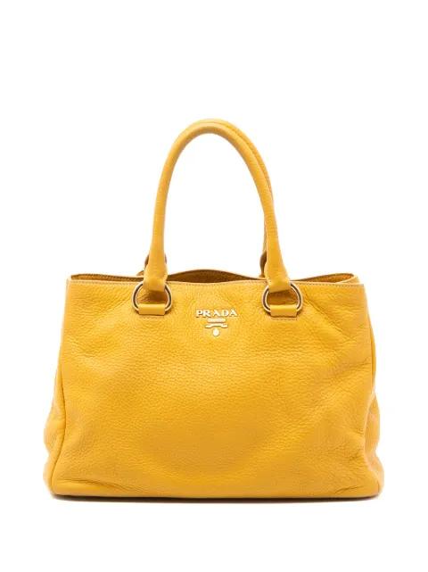 2000-2025 Vitello Daino Open Convertible Tote satchel by PRADA 