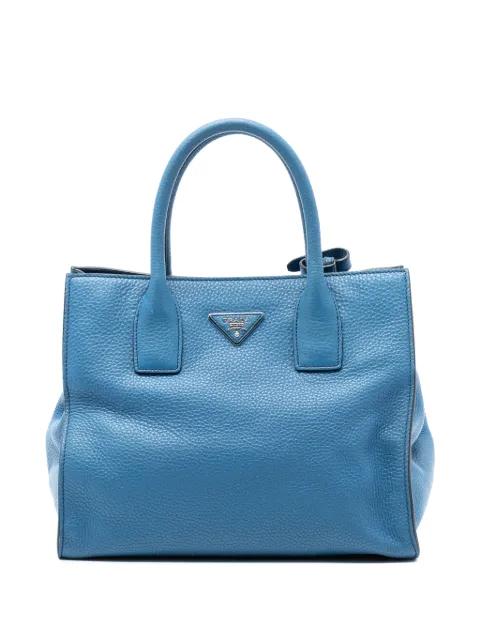 2000-2025 Vitello Daino Open Convertible Tote satchel by PRADA 