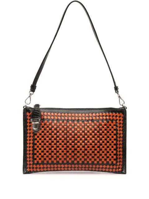 2000-2025 Woven Goatskin Madras shoulder bag by PRADA 2000-2025 Woven Goatskin Madras shoulder bag by PRADA