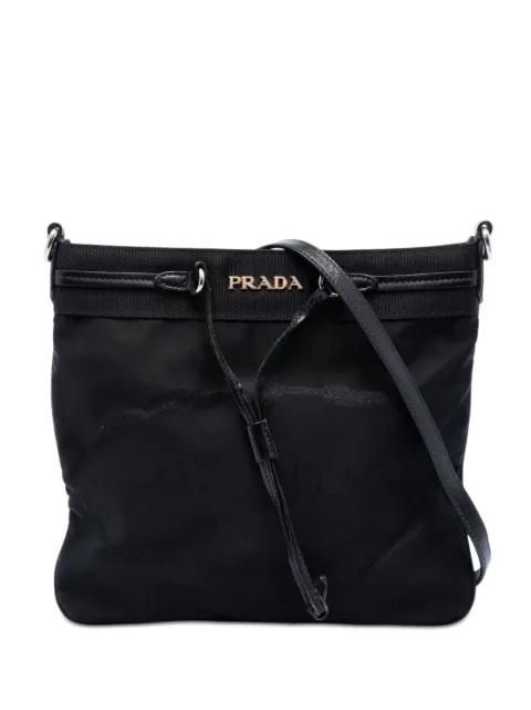 2000-2026 Tessuto Canapa Logo crossbody bag by PRADA 