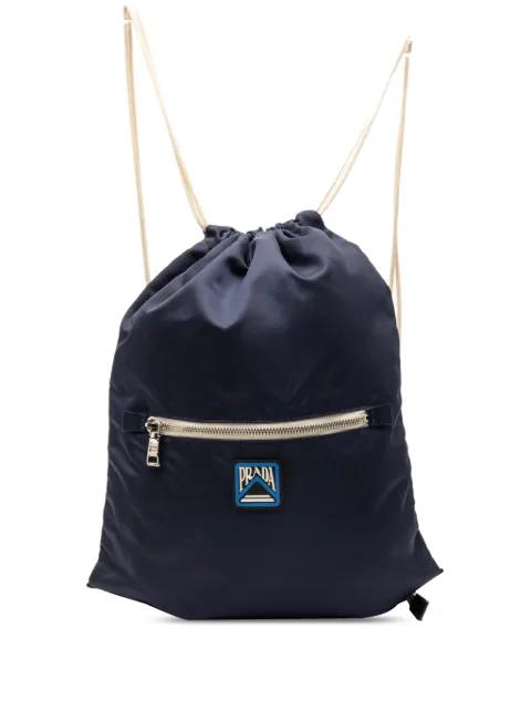 2000-2026 Tessuto Drawstring backpack by PRADA 