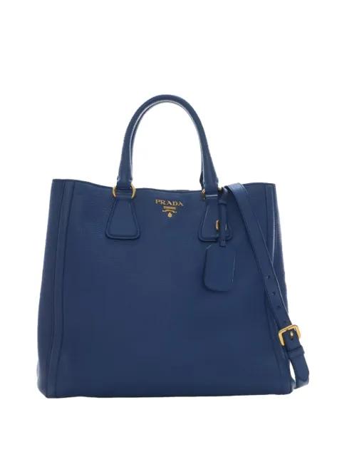 2000-2026 Vitello Daino Open Convertible Tote satchel by PRADA 