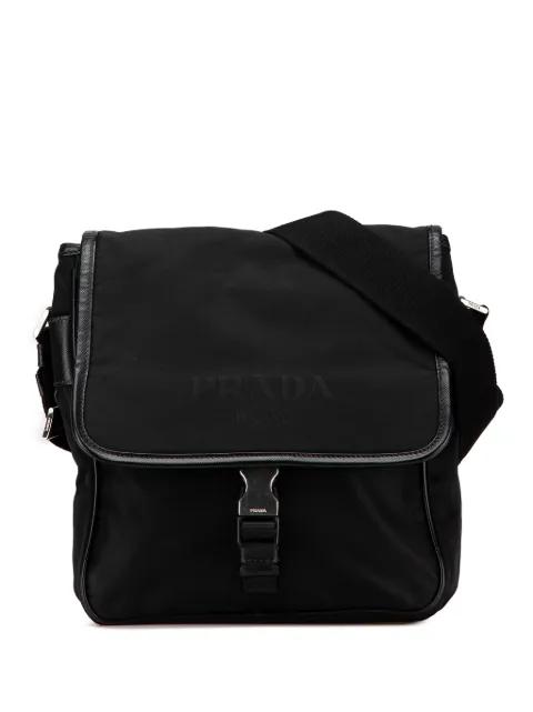 2010-2024 Tessuto Buckle Messenger Bag crossbody bag by PRADA 