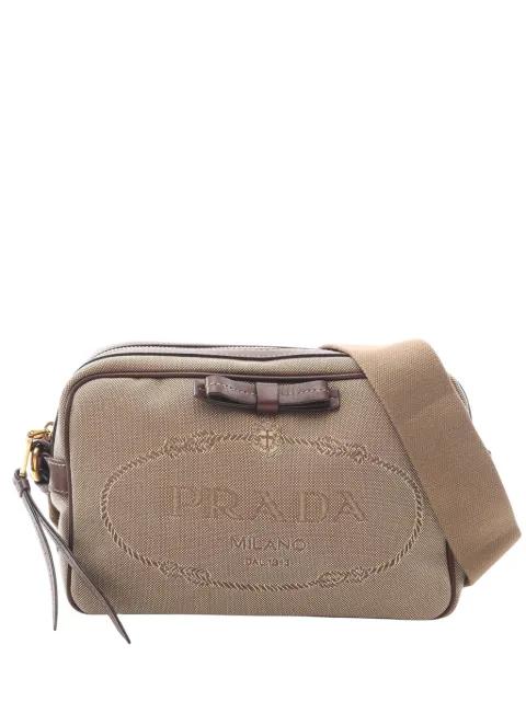 2010-2025 Jacquard Logo crossbody bag by PRADA 