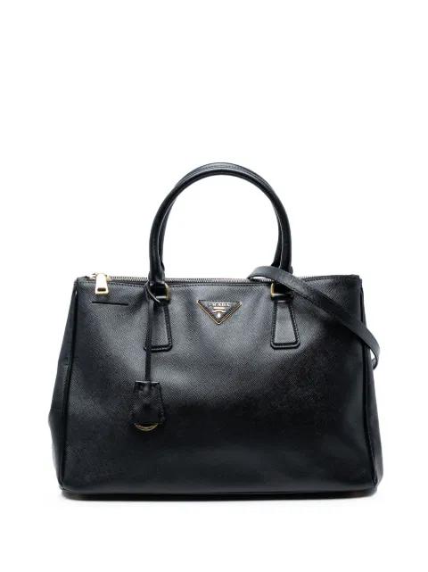 2010-2025 Medium Saffiano Lux Galleria Double Zip satchel by PRADA 2010-2025 Medium Saffiano Lux Galleria Double Zip satchel by PRADA
