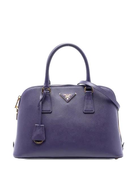 2010-2025 Medium Saffiano Lux Promenade satchel by PRADA 