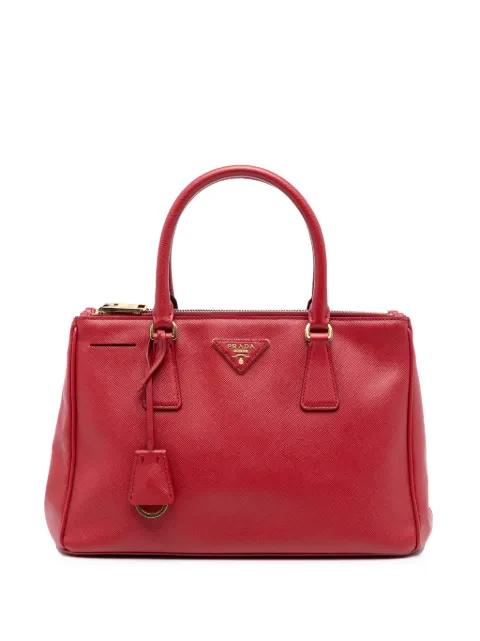 2010-2025 Small Saffiano Lux Galleria Double Zip satchel by PRADA 