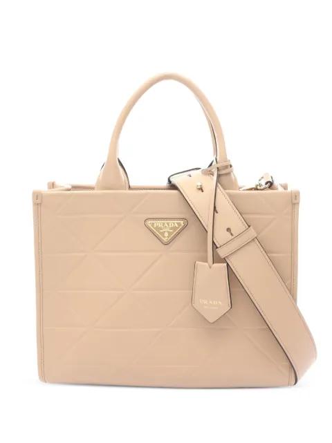 2010-2025 Small Soft Calf Symbole satchel by PRADA 