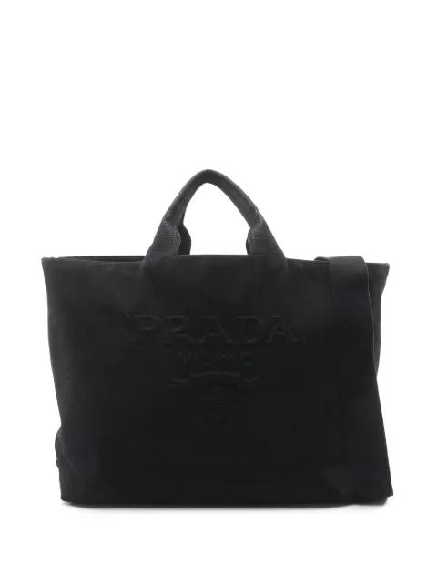 2010-2026 Canvas Drill tote bag by PRADA 