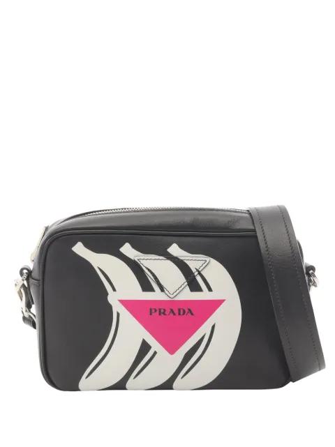 2010-2026 City Calf Banana Camera Bag crossbody bag by PRADA 
