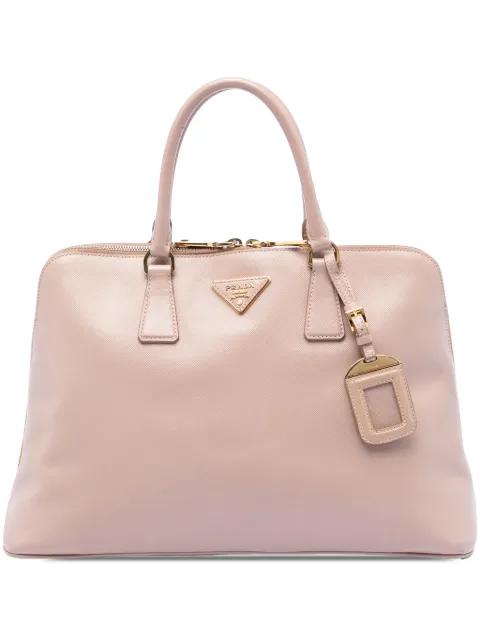 2010-2026 Large Saffiano Lux Promenade satchel by PRADA 