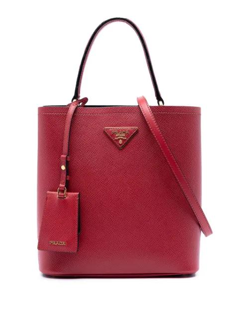 2010-2026 Medium Saffiano Cuir Panier satchel by PRADA 