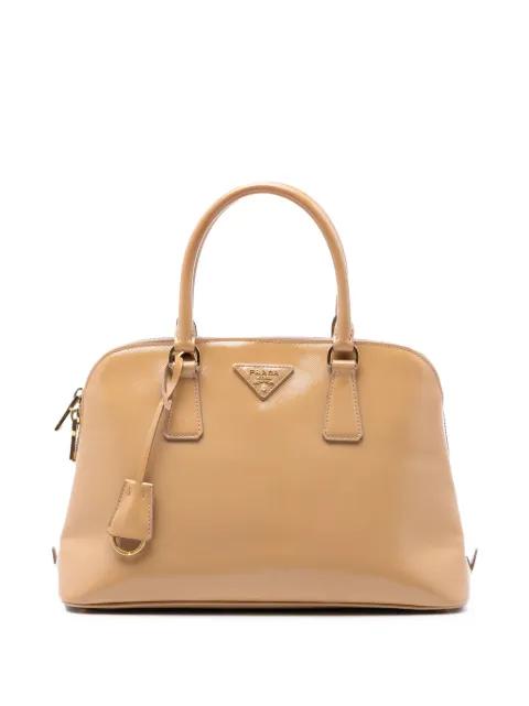 2010-2026 Medium Saffiano Vernice Promenade satchel by PRADA 