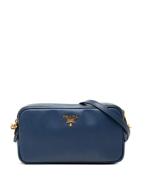 2010-2026 Mini Saffiano Double Zip crossbody bag by PRADA 