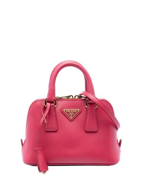 2010-2026 Mini Saffiano Lux Promenade satchel by PRADA 
