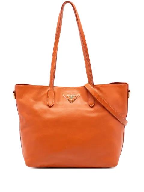 2010-2026 Saffiano Open Convertible Tote satchel by PRADA 