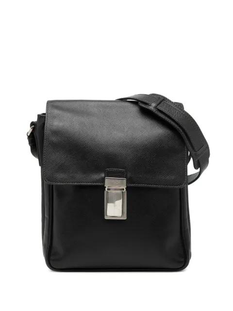 2010-2026 Saffiano Travel Messenger Bag crossbody bag by PRADA 