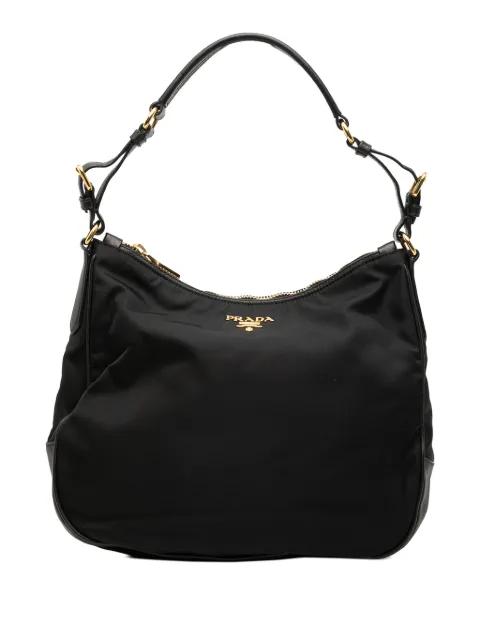 2010-2026 Saffiano Trimmed Tessuto shoulder bag by PRADA 