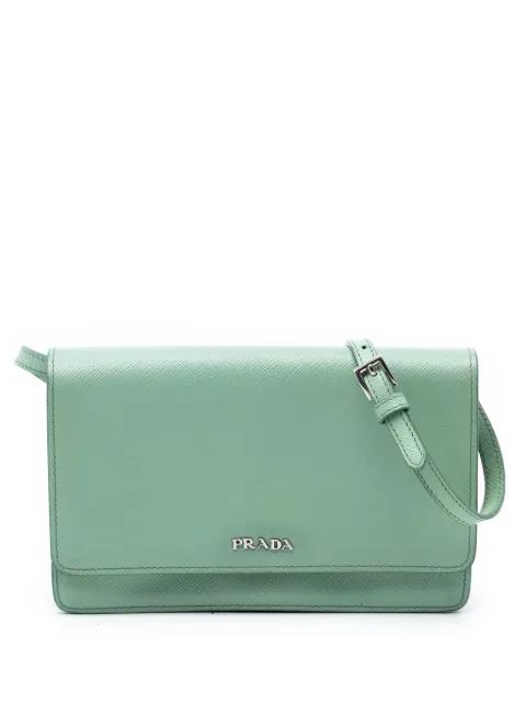 2010-2026 Saffiano Wallet on Strap crossbody bag by PRADA 