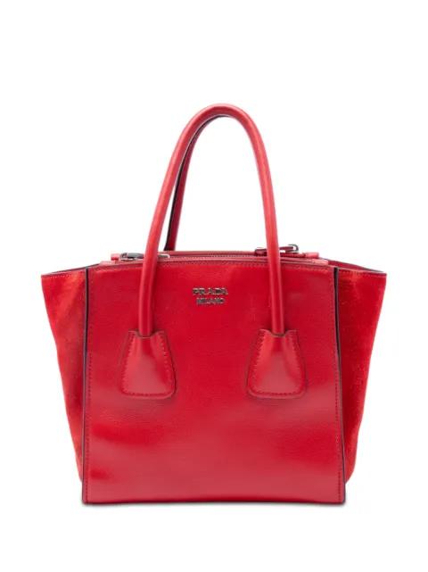 2010-2026 Small Glace Calf Twin Pocket satchel by PRADA 